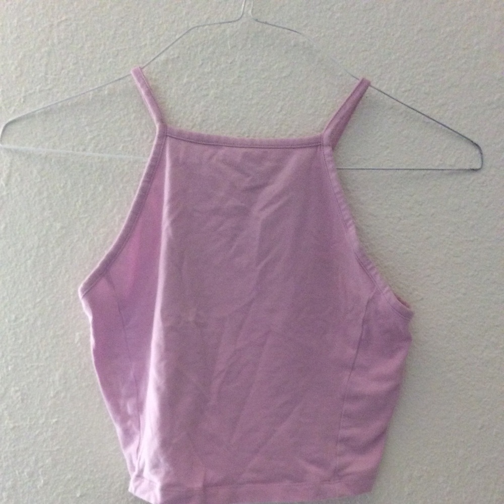 Lilac crop top
